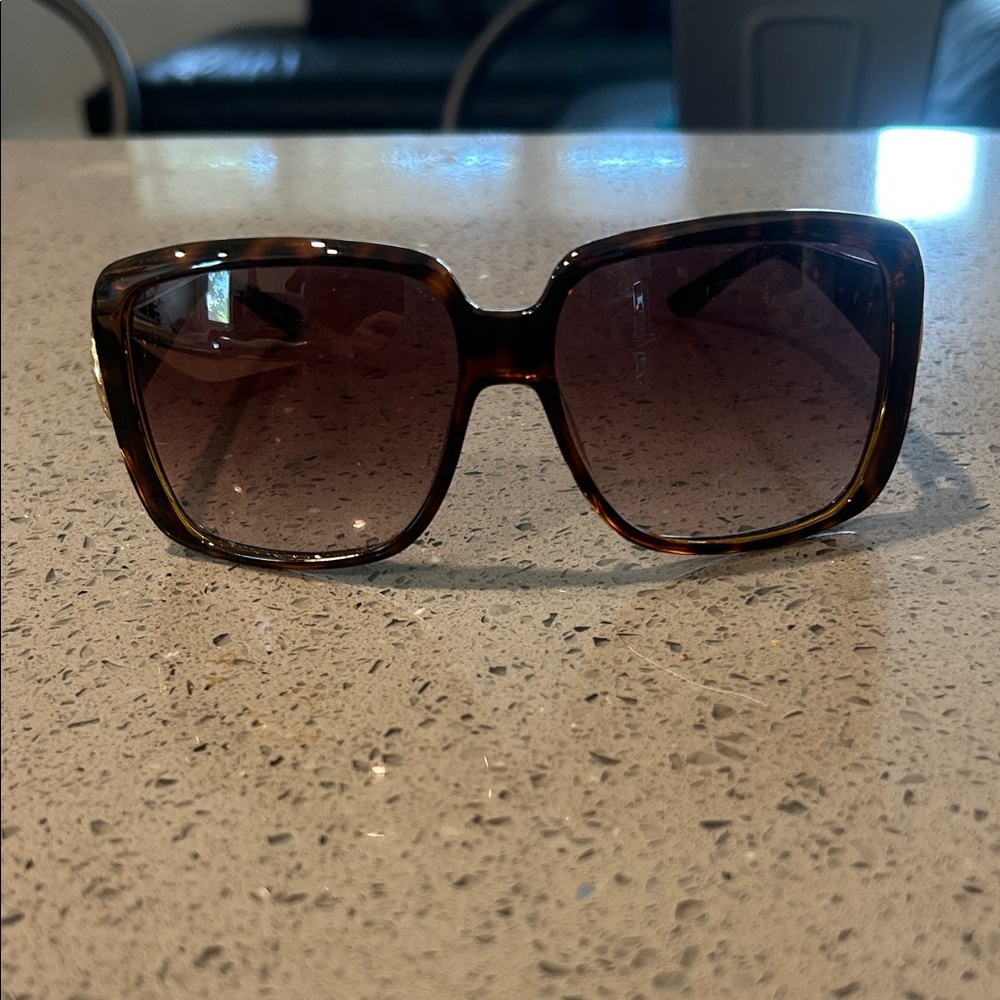 Gucci Tortoise Shell Square Sunglasses